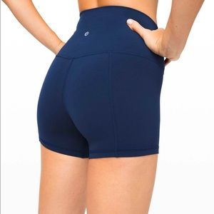 Lululemon Align Short in Navy Blue